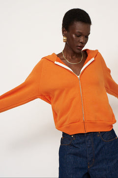 The Bird Hoodie in Orange