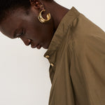 The Amalfi Shell in Taupe