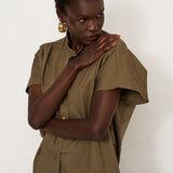 The Amalfi Shell in Taupe