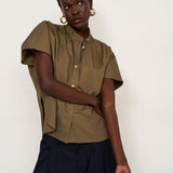 The Amalfi Shell in Taupe