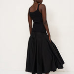 The Italian Summer Skirt in Black