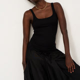 The Italian Summer Skirt in Black