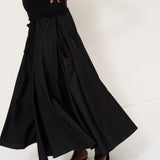 The Italian Summer Skirt in Black