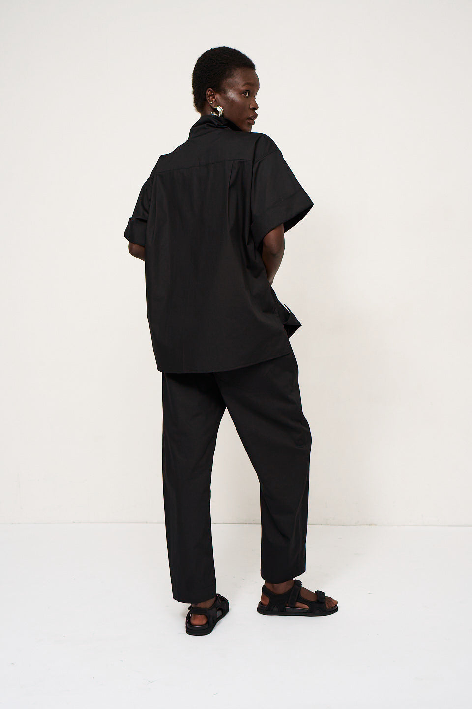 The Boxer Pant in Black