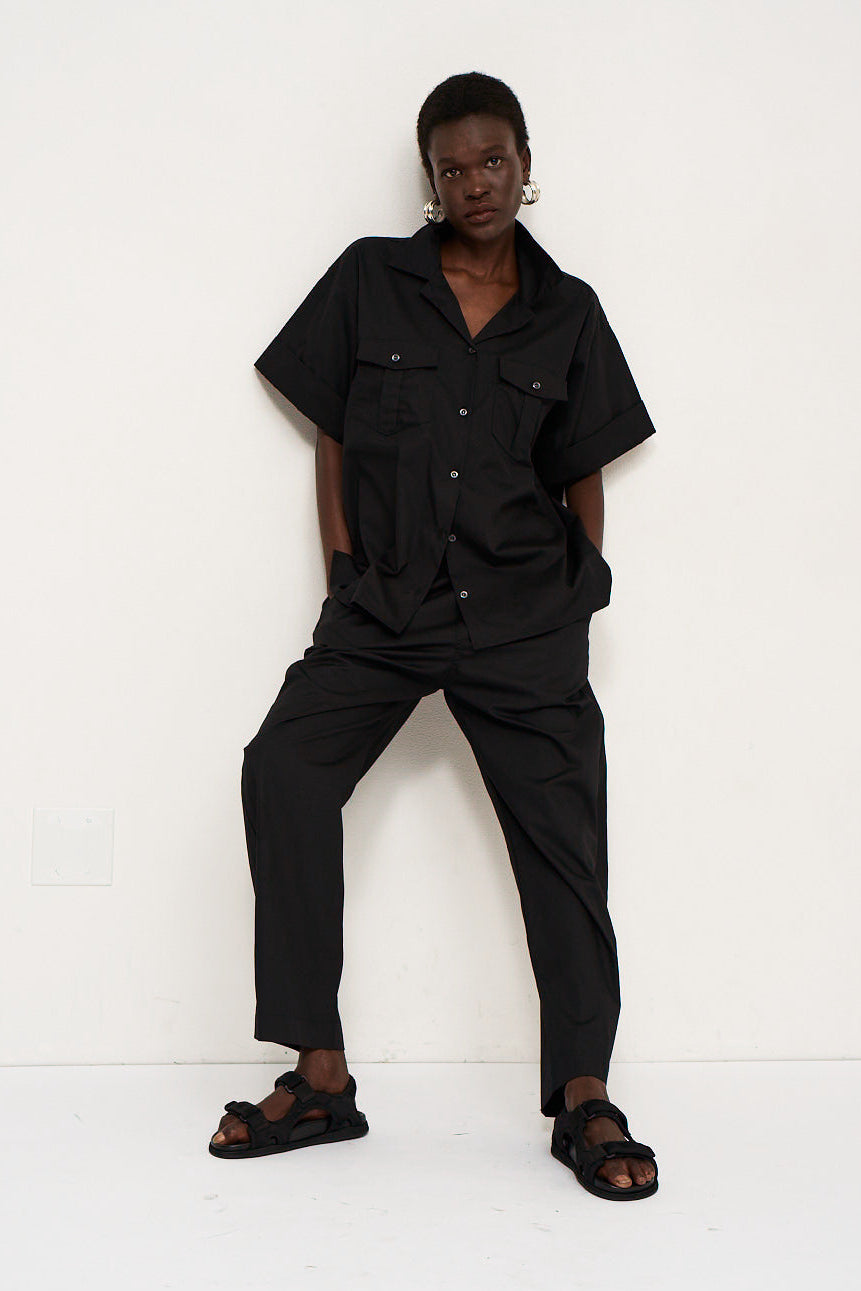 The Boxer Pant in Black