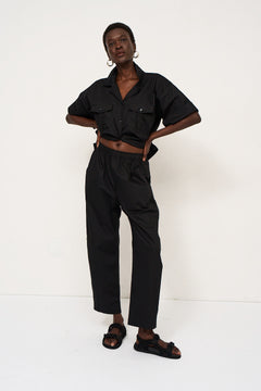 The Boxer Pant in Black
