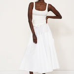 The Italian Summer Skirt in White