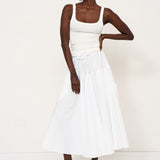 The Italian Summer Skirt in White