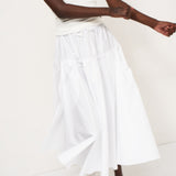 The Italian Summer Skirt in White