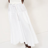 The Italian Summer Skirt in White