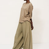 The Balloon Pant in Eucalyptus