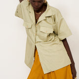 The Safari Shirt in Pistachio