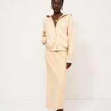 The Column Skirt in Butter