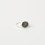The Chaos Sunburst Oval Signet in Sterling Silver