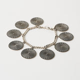 The Chaos Sunburst Charm Bracelet in Sterling Silver