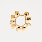 The Chaos Sunburst Charm Bracelet in Gold