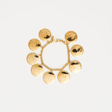 The Chaos Sunburst Charm Bracelet in Gold