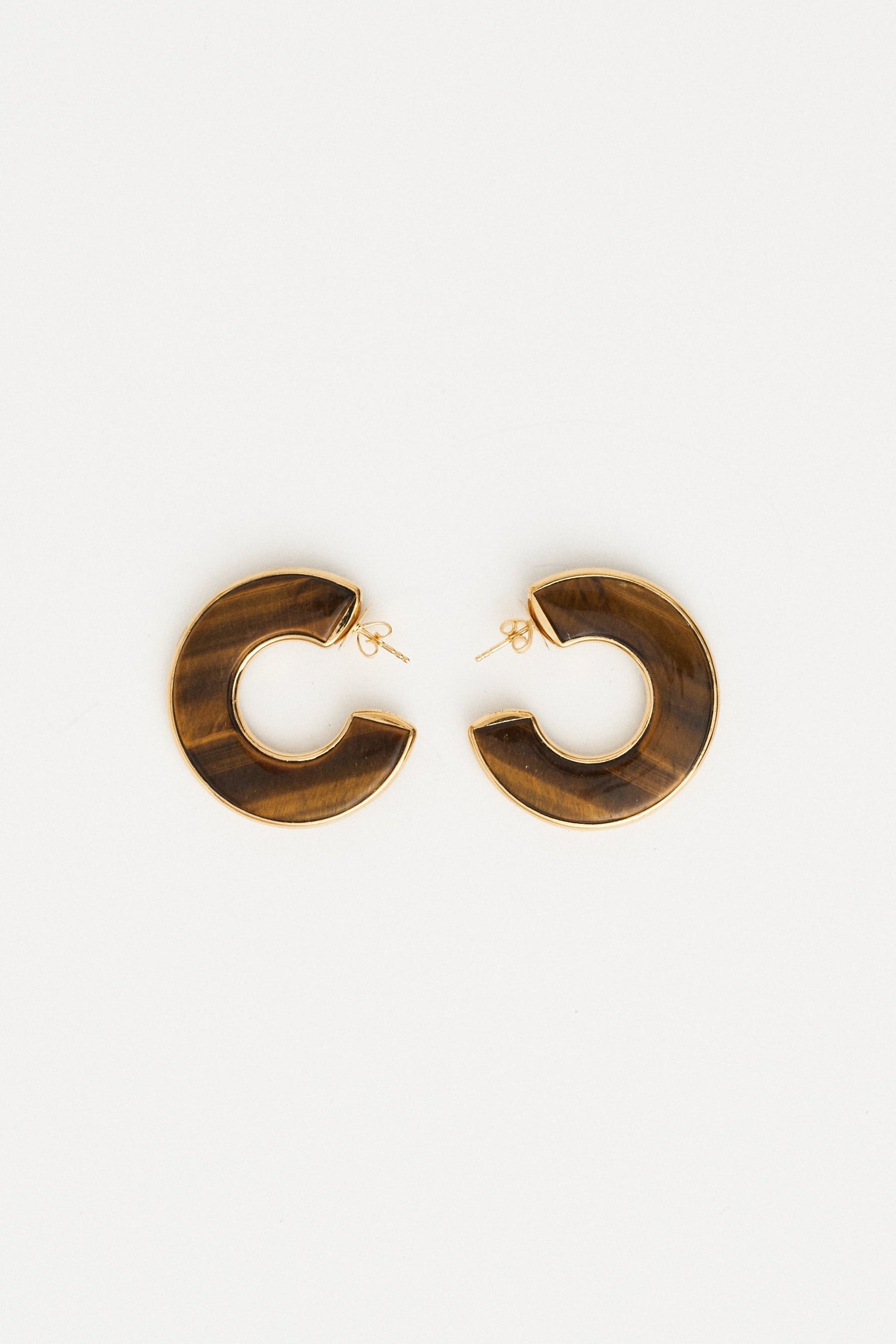 The Stone Hoop in Tiger's Eye