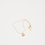 The Gemma Pendant Necklace in Yellow Citrine