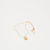 The Gemma Pendant Necklace in Yellow Citrine