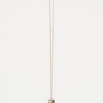 The Gemma Pendant Necklace in Smoky Quartz