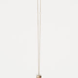 The Gemma Pendant Necklace in Smoky Quartz