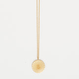 The Chaos Sunburst Necklace in Gold