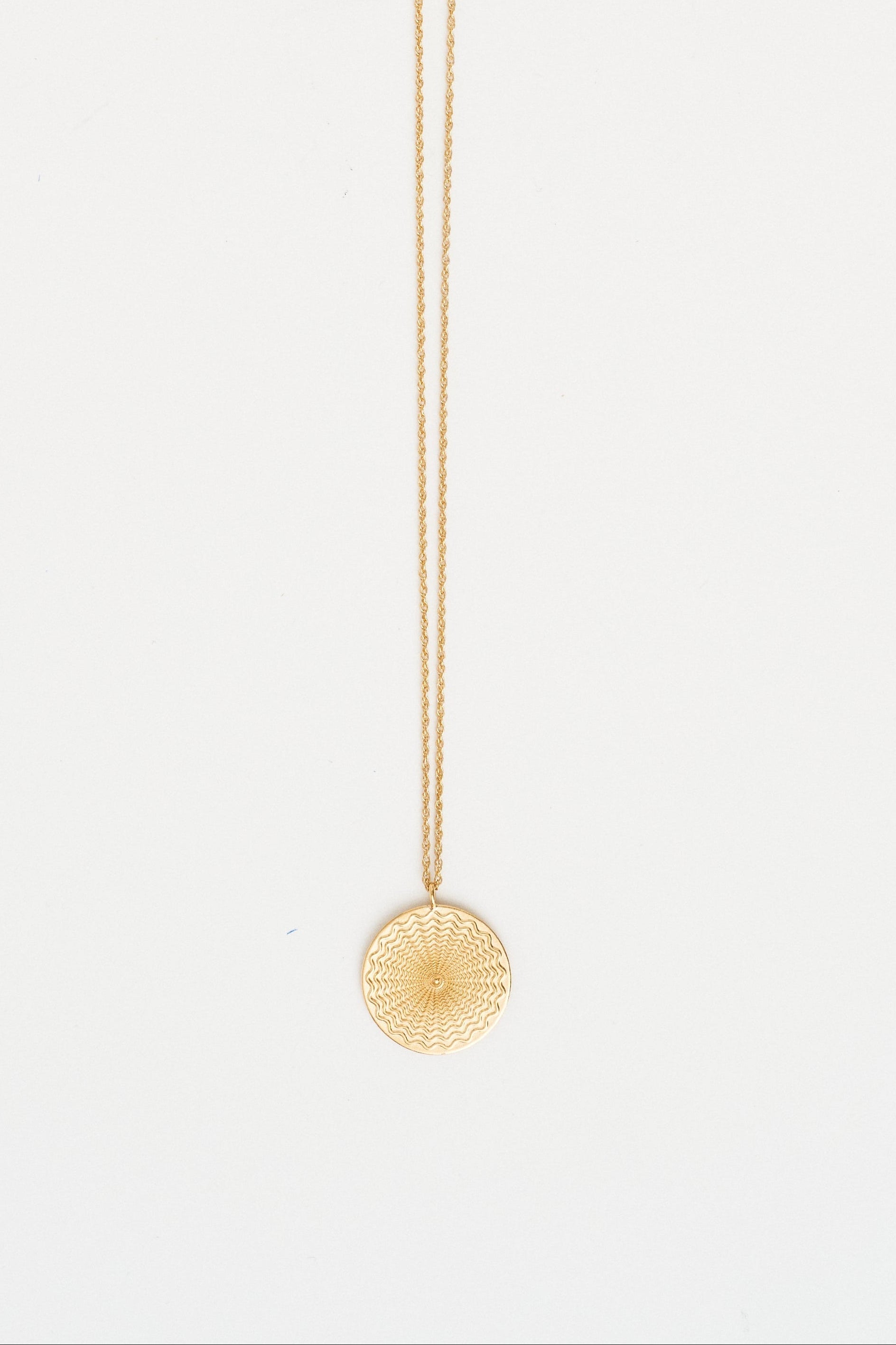 The Chaos Sunburst Necklace in Gold