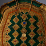 The Hilma Pendant Necklace in Blue Aventurine