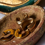 The Flat Hoop in Tiger's Eye
