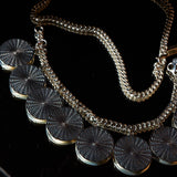 The Chaos Sunburst Charm Bracelet in Sterling Silver