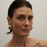 The Vera Hoop Earring in Gold