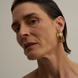 The Vera Hoop Earring in Gold