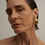 The Vera Hoop Earring in Gold
