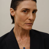The Cufflink Stud Earring - Small in Tiger's Eye