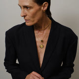 The Chaos Sunburst Necklace in Gold