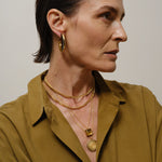 The Flat Hoop in Tiger's Eye