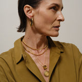 The Flat Hoop in Tiger's Eye