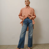 The Petite Crease Jean in Rustler