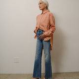 The Petite Crease Jean in Rustler