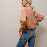 The Petite Crease Jean in Rustler