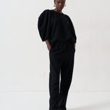 The Slim Track Pant in Black