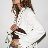 The East West Bag in White