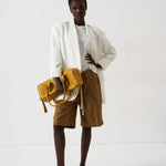 The Linen Oversized Blazer in White
