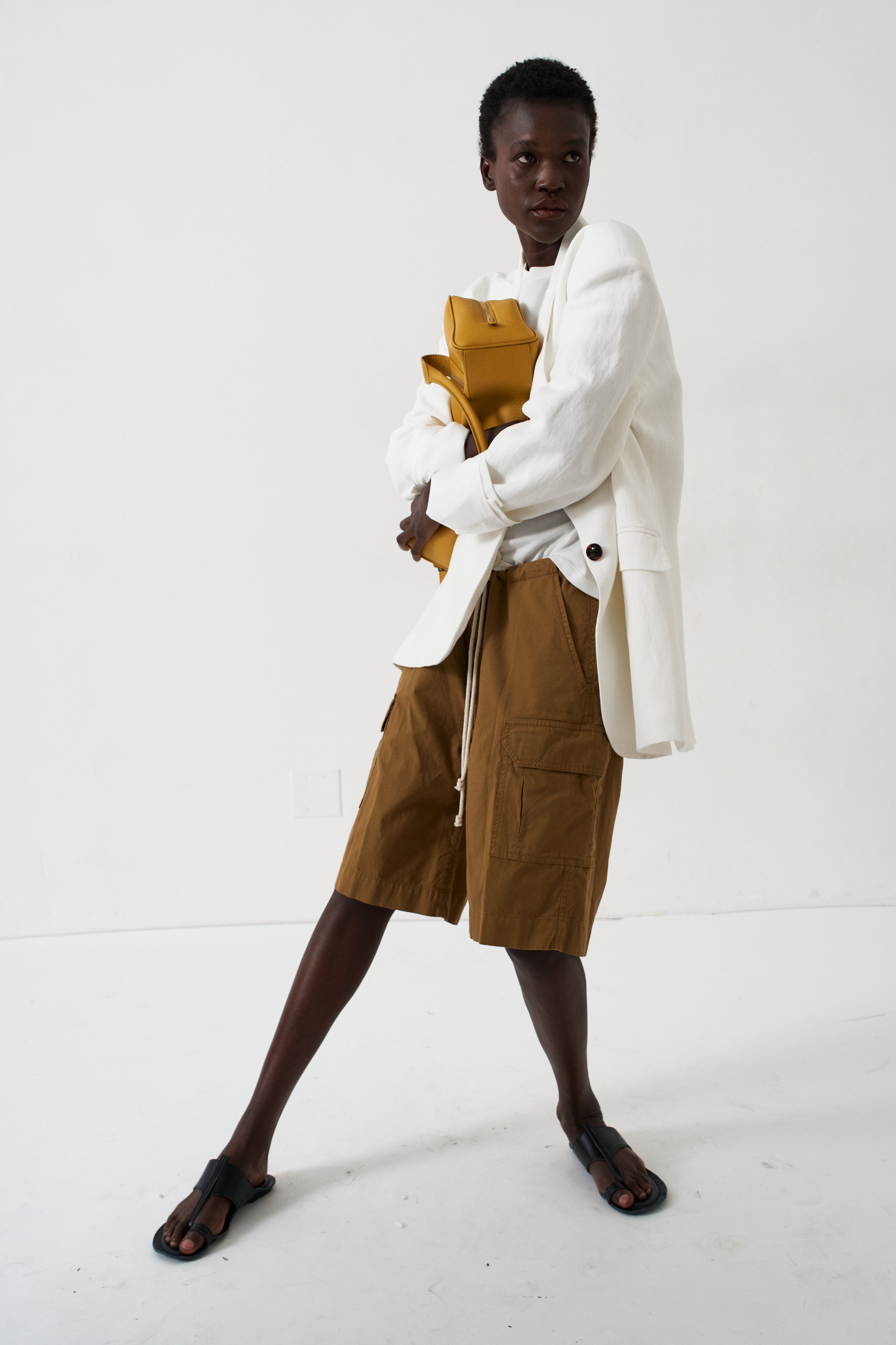 The Rope Tie Cargo Short in Camel