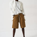 The Rope Tie Cargo Short in Camel