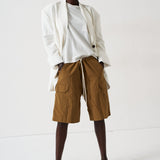 The Rope Tie Cargo Short in Camel