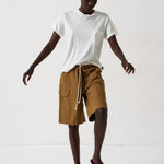 The Rope Tie Cargo Short in Camel