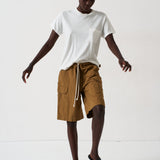 The Rope Tie Cargo Short in Camel