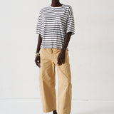The Baggy Painter Crop in Butter